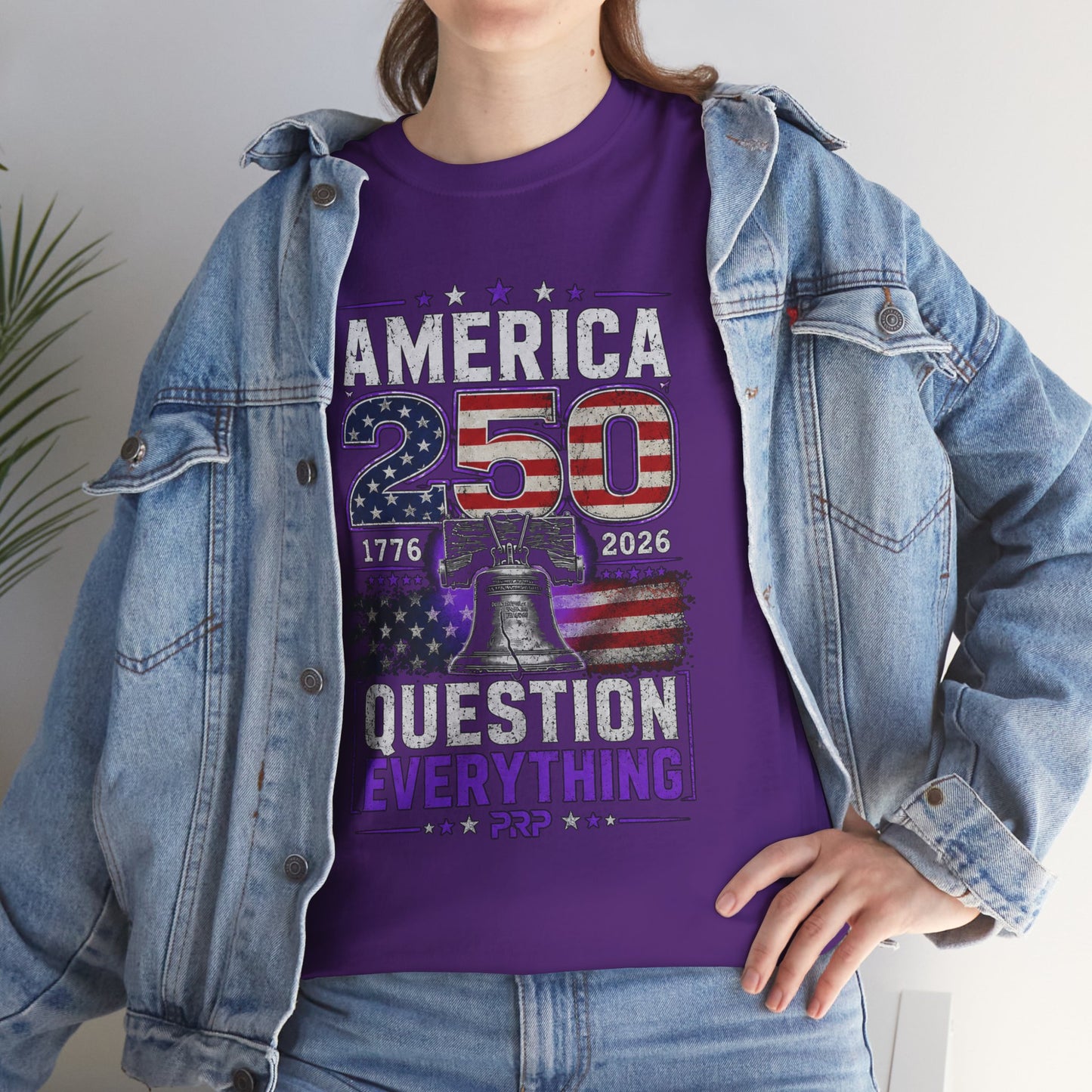 America 250 Liberty Bell T-Shirt — "Question Everything" Patriotic 1776–2026 Tee