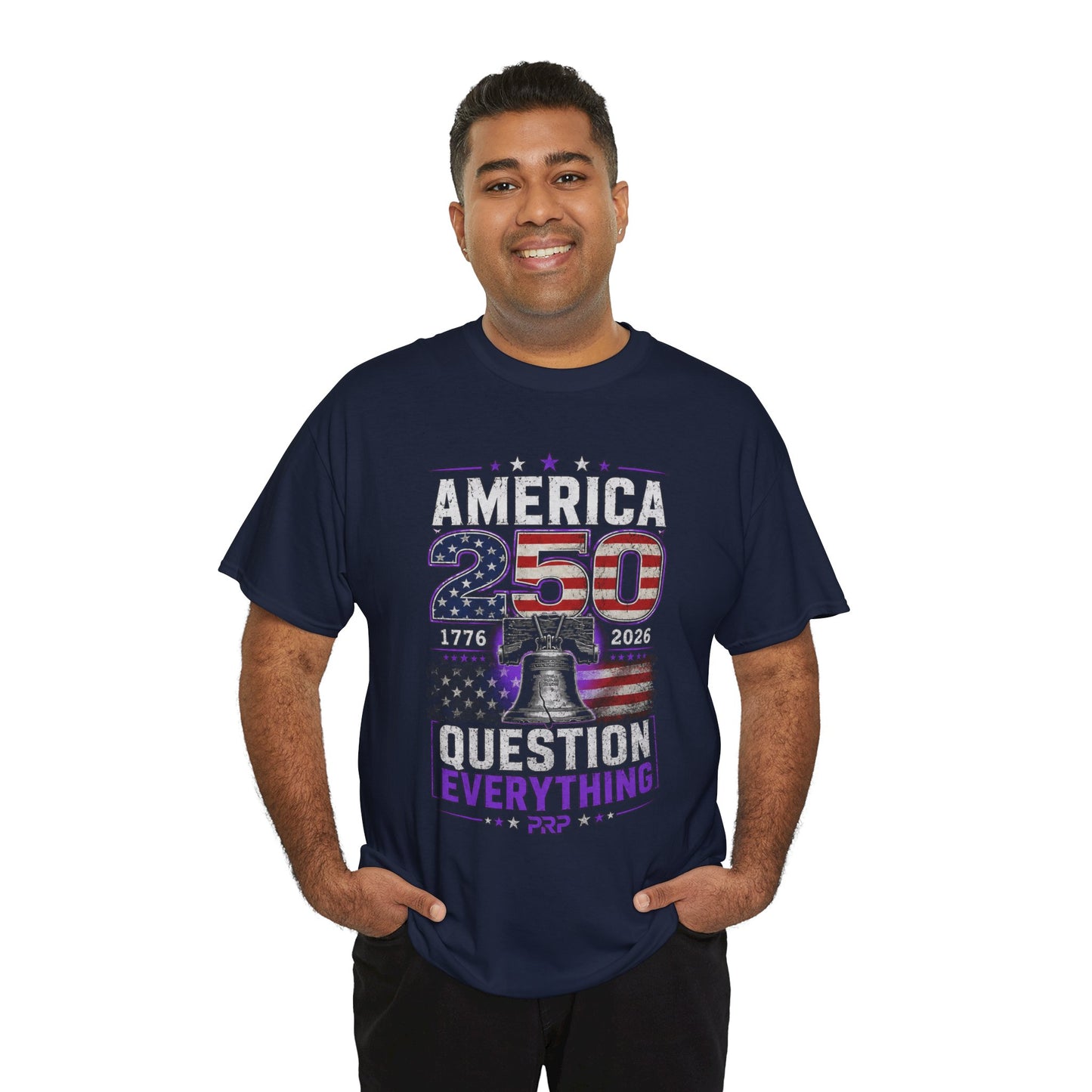 America 250 Liberty Bell T-Shirt — "Question Everything" Patriotic 1776–2026 Tee