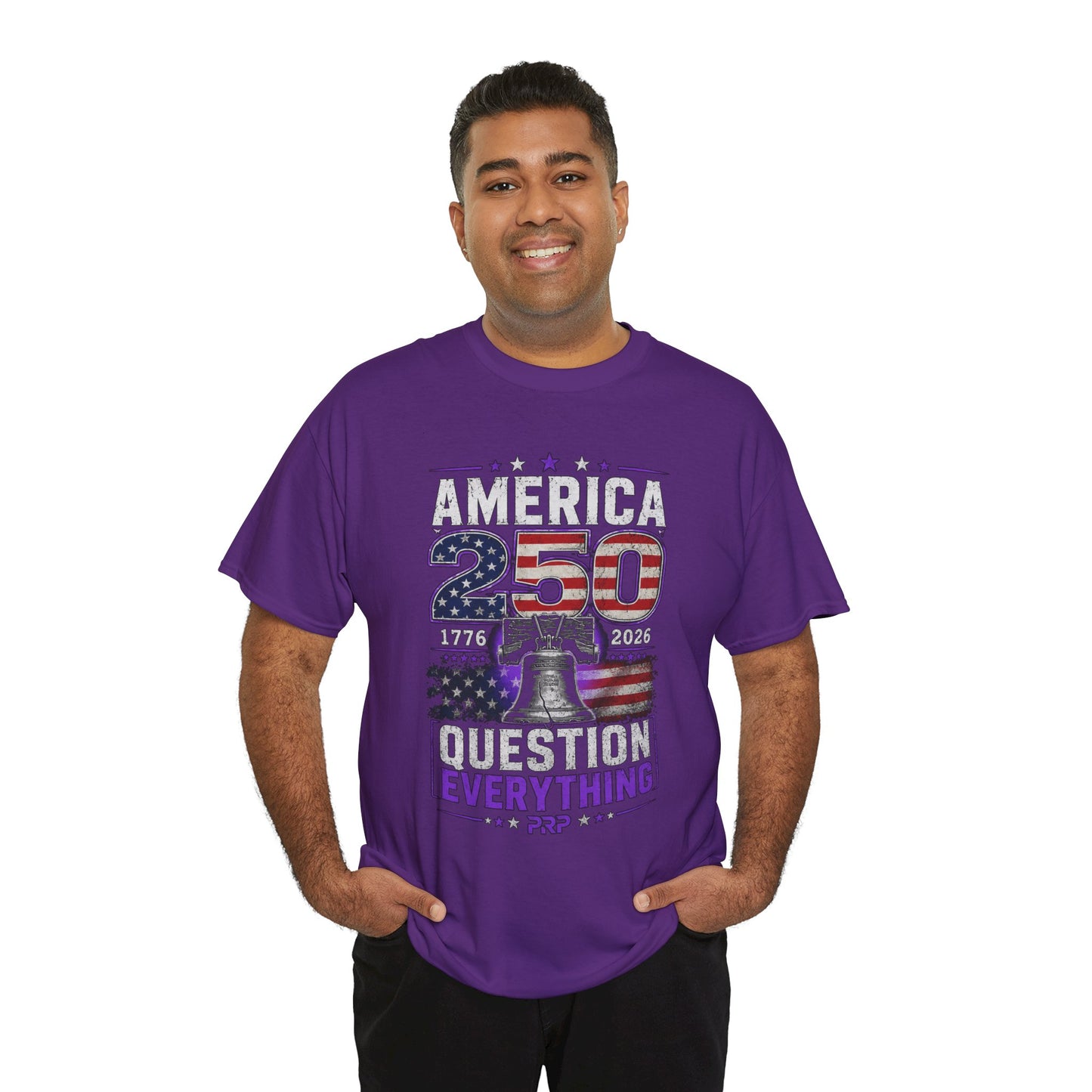 America 250 Liberty Bell T-Shirt — "Question Everything" Patriotic 1776–2026 Tee
