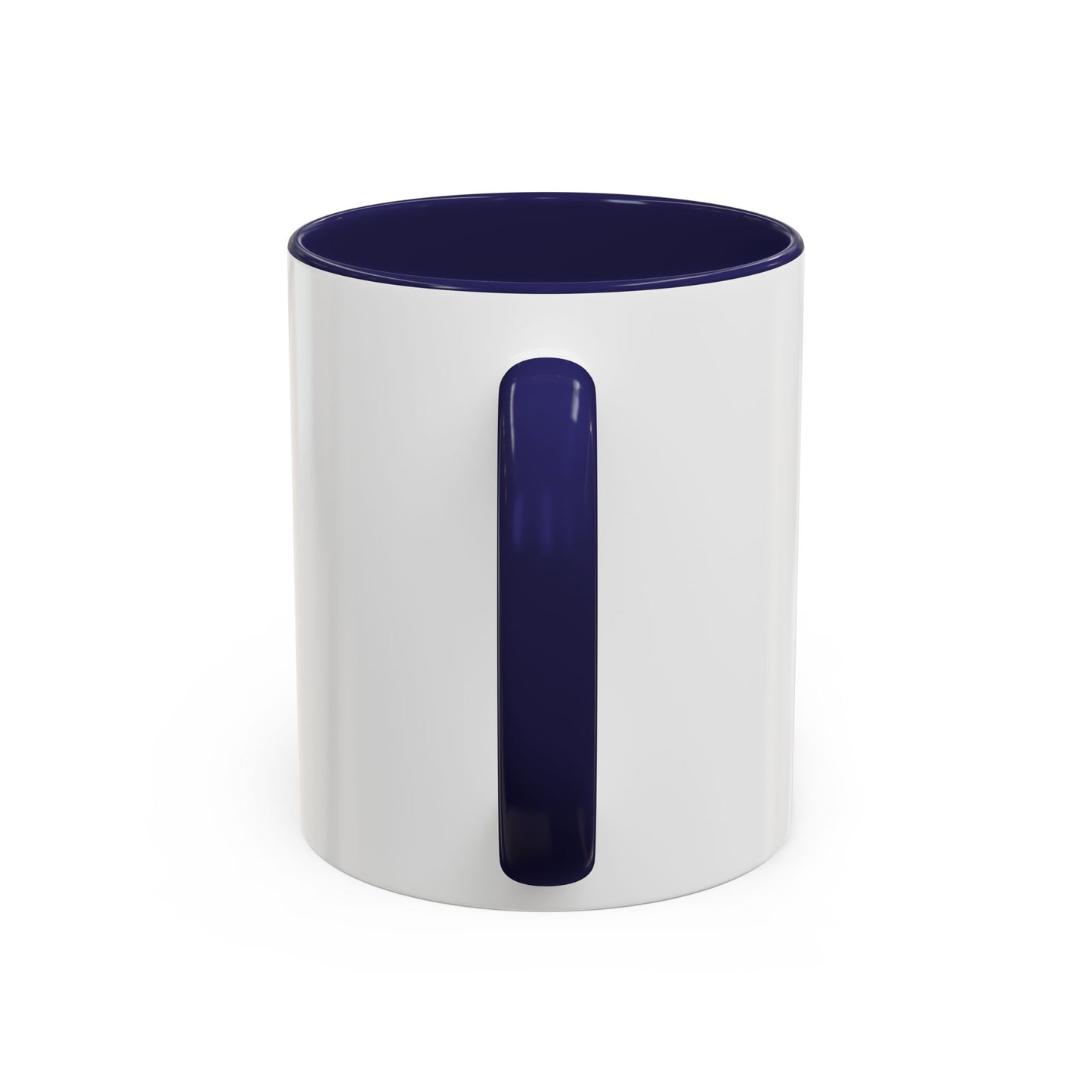 Question Everything Accent Coffee Mug — Bold Purple Typography 11/15oz